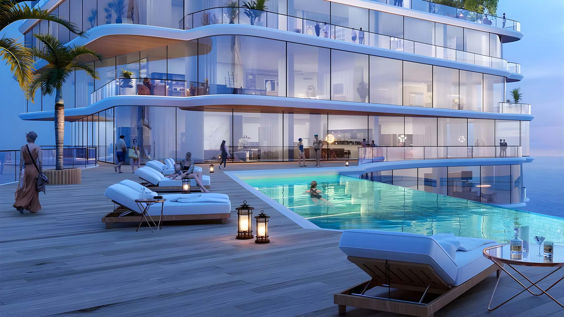 OCEANO Skyvilla Detailansicht